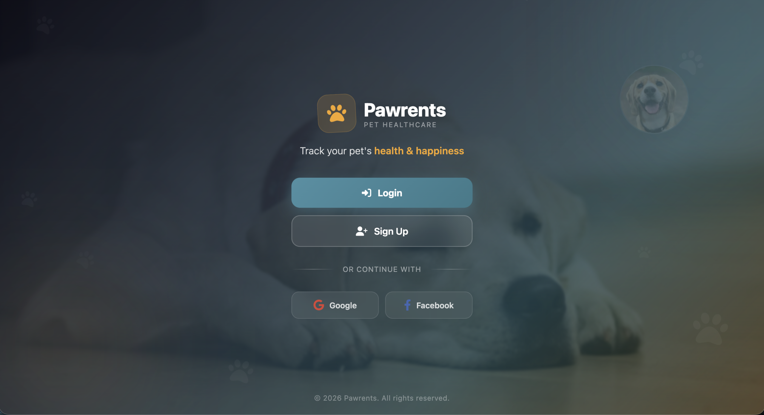 pawsome site for petcare